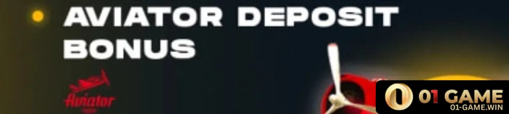Bonus banner at 01 GAME Casino